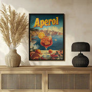 Aperol Vintage Commercial - Andreas Magnusson Framed Art | Home or Office Art