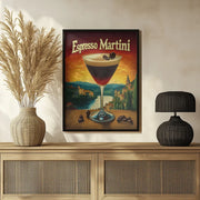 Espresso Martini Vintage - Andreas Magnusson Framed Art | Home or Office Art