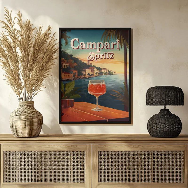Campari Spritz - Andreas Magnusson Framed Art | Home or Office Art