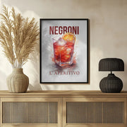 Negroni - Andreas Magnusson Framed Art | Home or Office Art