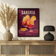 Sangria Cocktail - Andreas Magnusson Framed Art | Home or Office Art