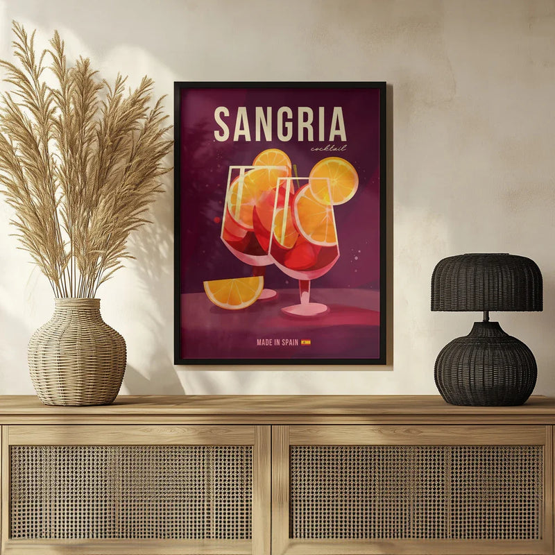 Sangria Cocktail - Andreas Magnusson Framed Art | Home or Office Art