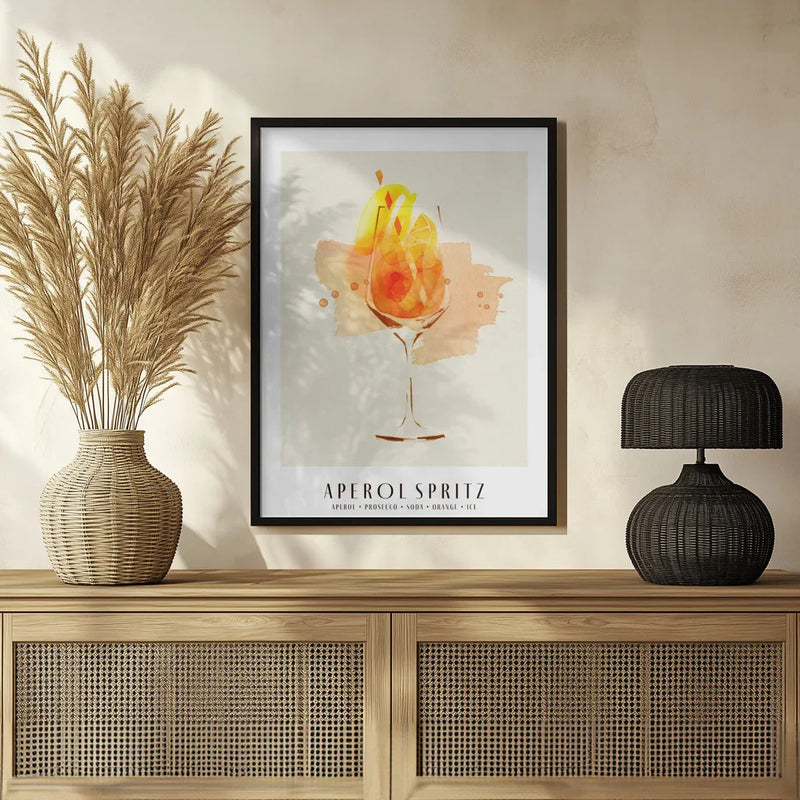 Aperol Spritz - Ekaterina Koroleva Framed Art | Home or Office Art