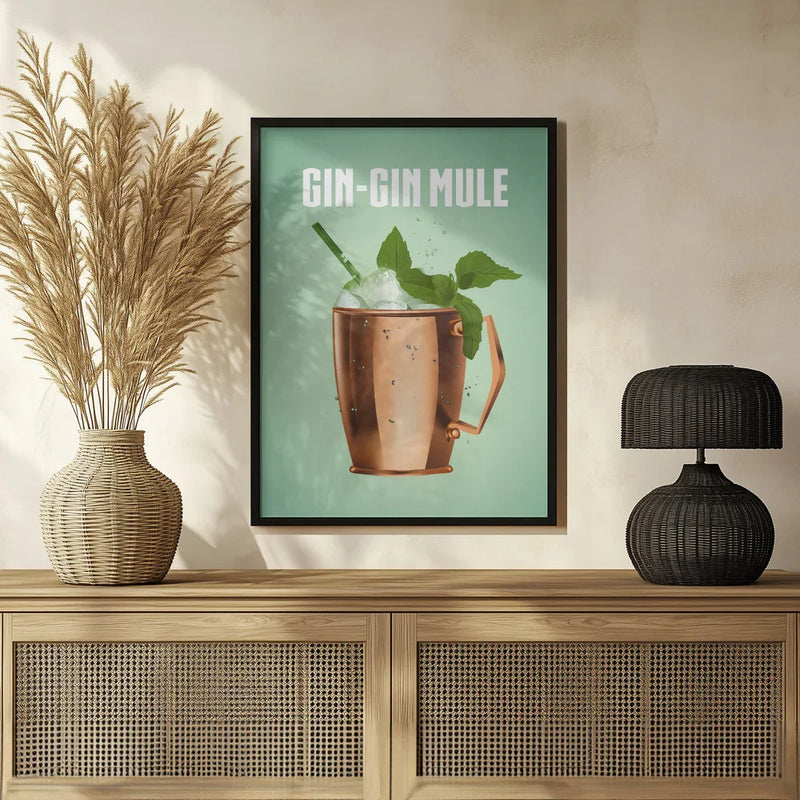 Gin Gin Mule Copper - Andreas Magnusson Framed Art | Home or Office Art