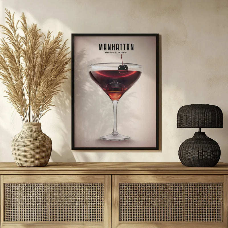 Manhattan Cocktail - Andreas Magnusson Framed Art | Home or Office Art