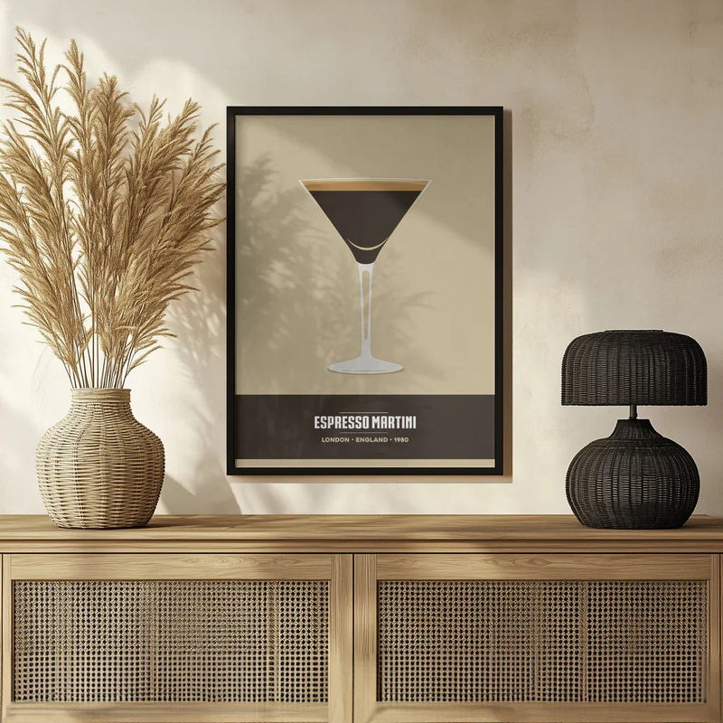 Espresso Martini - Andreas Magnusson Framed Art | Home or Office Art