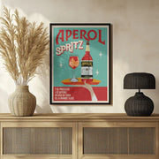 Aperol Spritz - WallChart Art Studio Framed Art | Home or Office Art