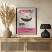 Espresso Martini - WallChart Art Studio Framed Art | Home or Office Art