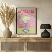 Margarita Cocktail - WallChart Art Studio Framed Art | Home or Office Art