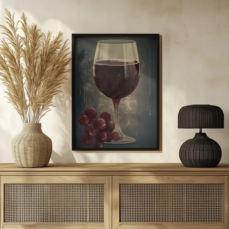 Red Red Wine No 1 - Andreas Magnusson Framed Art | Home or Office Art