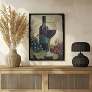 Red Red Wine No 4 - Andreas Magnusson Framed Art | Home or Office Art