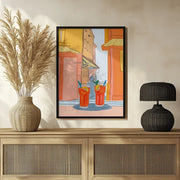Two Aperols Please! - Uma Gokhale Framed Art | Home or Office Art