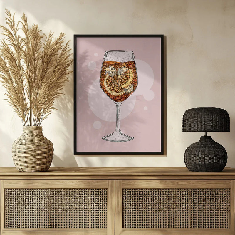 Zesty Glow - Valentina Harper Framed Art | Home or Office Art