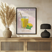 Mango Lassi Delight - Nazma Khokhar Framed Art | Home or Office Art