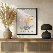 Cosmopolitan Essence - Nazma Khokhar Framed Art | Home or Office Art