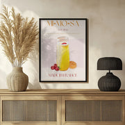 French Sunrise Sip - Nazma Khokhar Framed Art | Home or Office Art
