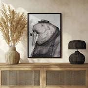 Sea Captain's Wisdom - Mike Koubou Framed Art | Home or Office Art