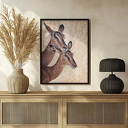 Do not worry, I'm here Framed Art Mathilde Guillemot | Home or Office Art