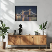 Night at The Tower Bridge - Nader El Assy Framed Art | Home or Office Art