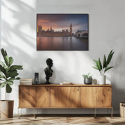 London Palace of Westminster Sunset - Merakiphotographer Framed Art | Home or Office Art