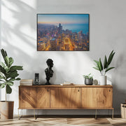 The Magnificent Mile - Michael Zheng Framed Art | Home or Office Art