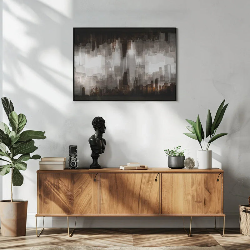 Chicago skyline - Carmine Chiriacò Framed Art | Home or Office Art