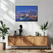 The Steel City Framed Art Michael Zheng | Home or Office Art