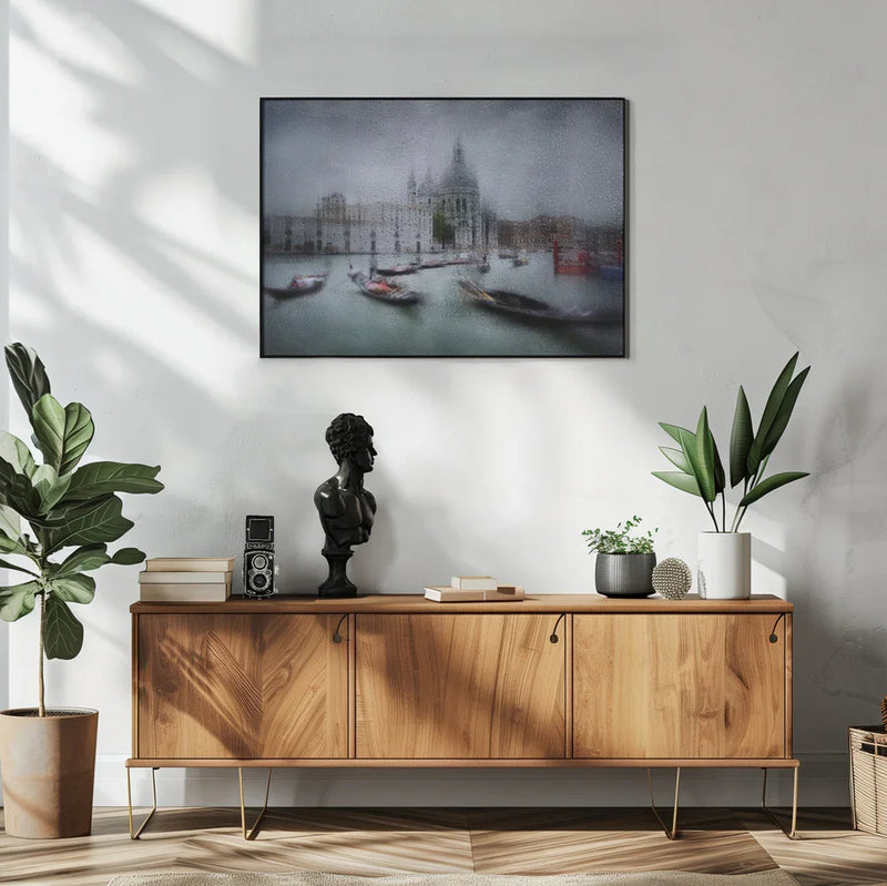It was raining in Venice Framed Art Fran Osuna | Home or Office Art