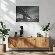 Next to Manhattan Framed Art Yoshihiko Wada | Home or Office Art