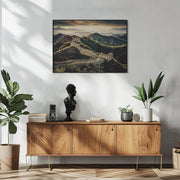 Chinese Wall Framed Art Dieter Reichelt | Home or Office Art