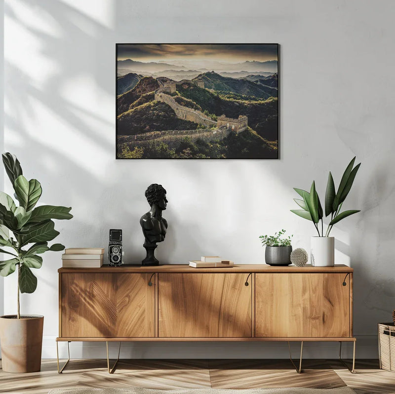 Chinese Wall Framed Art Dieter Reichelt | Home or Office Art