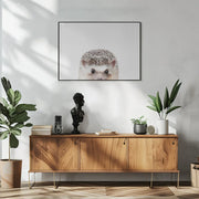 Peeking Hedgehog Framed Art Kathrin Pienaar | Home or Office Art