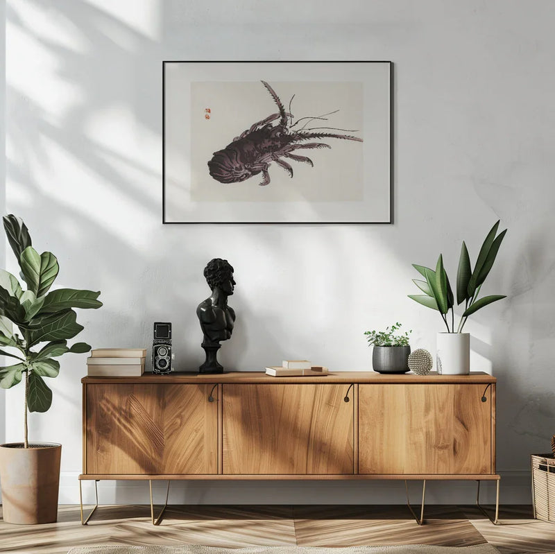 Crayfish - Kono Bairei Framed Art | Home or Office Art