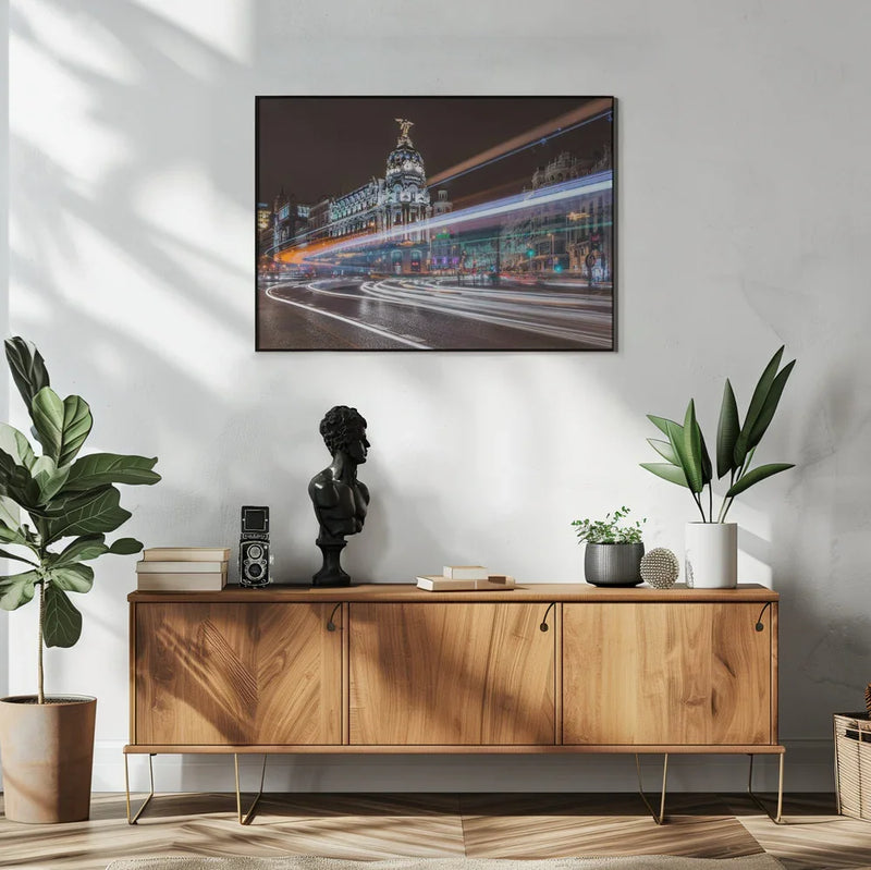 Madrid Traffic - Javier de la Torre Framed Art | Home or Office Art