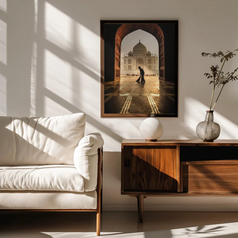 taj mahal cleaner - Pavol Stranak Framed Art | Home or Office Art