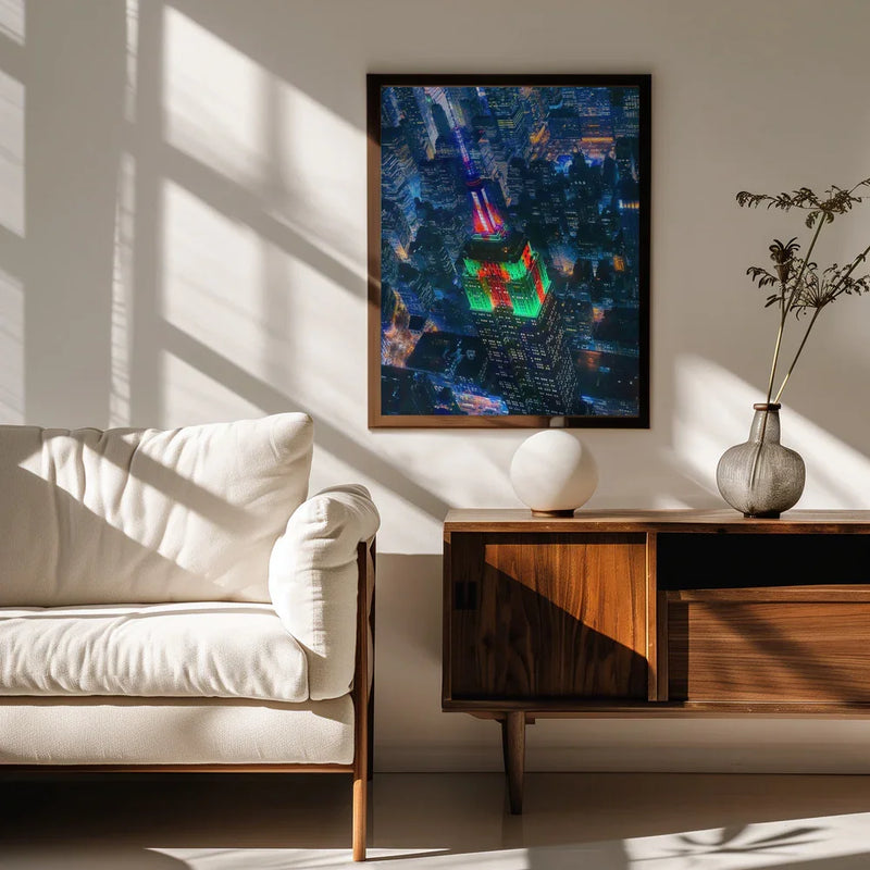 Flying NYC Framed Art Javier de la Torre | Home or Office Art