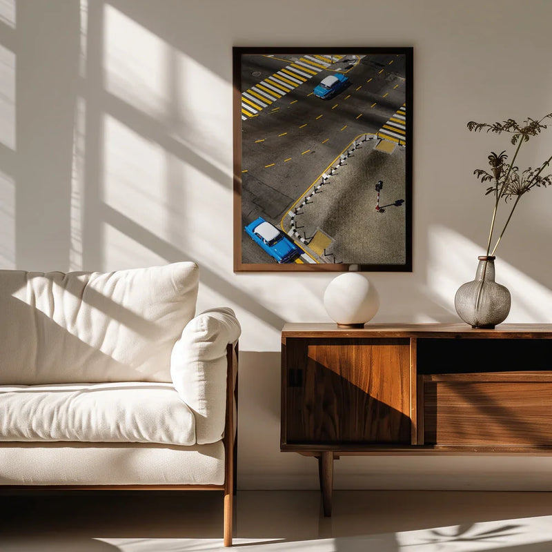 Havana Blue Framed Art Andy Bauer | Home or Office Art