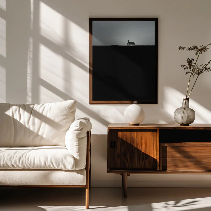 Strandarkirkja Framed Art Wave Faber | Home or Office Art