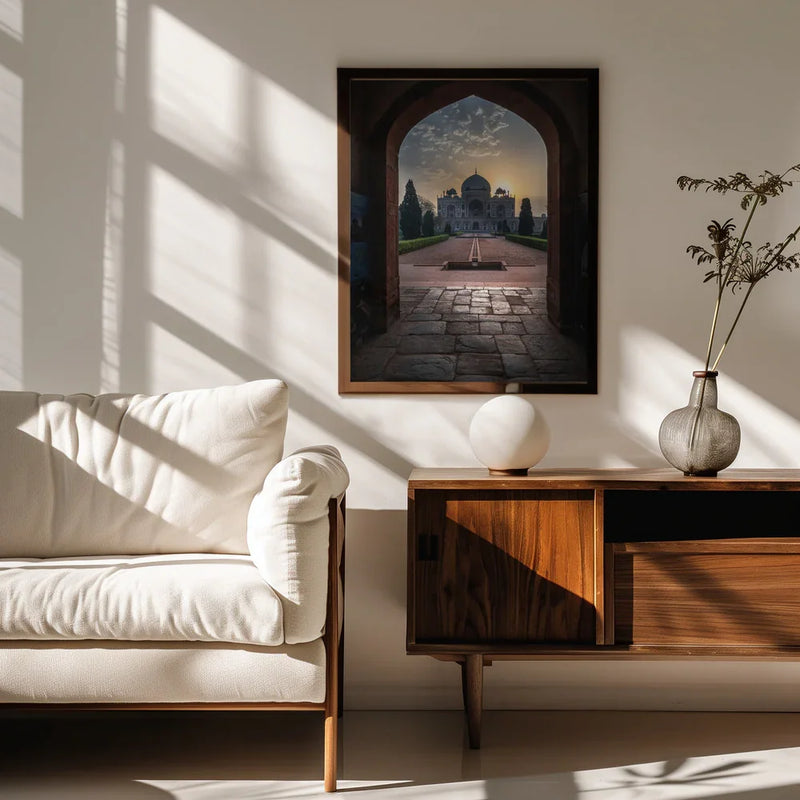 Humayun tomb Framed Art Glowing frame ! Framed Art Ramamurthi Palaniraman | Home or Office Art