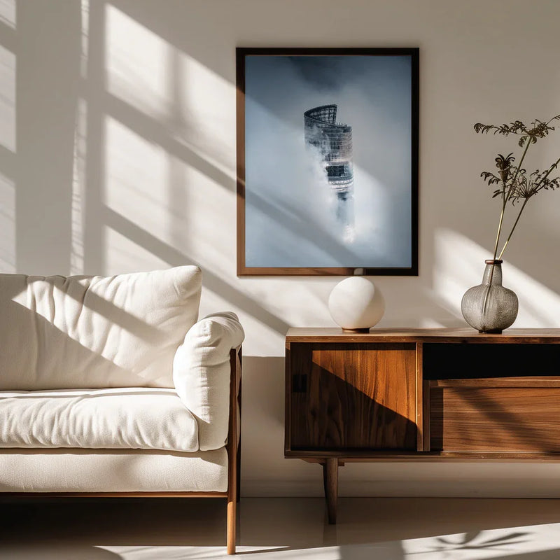 City on the Cloud Framed Art Aron Tien | Home or Office Art