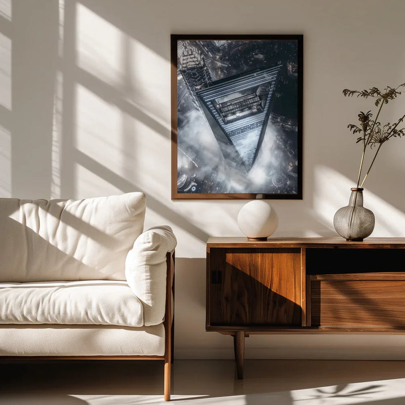 The Triangle Framed Art Aron Tien | Home or Office Art