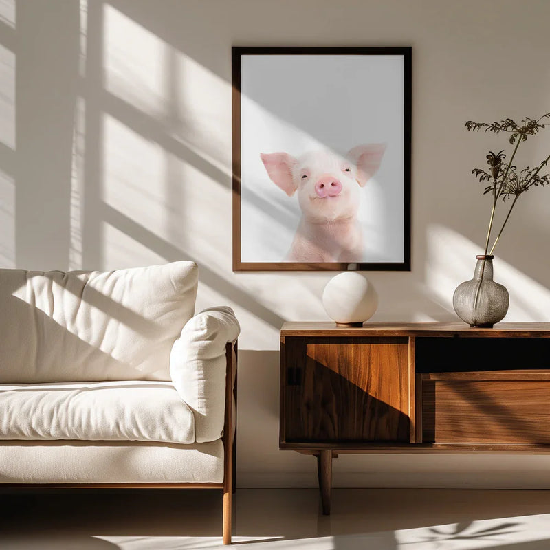 Baby Pig Framed Art Kathrin Pienaar | Home or Office Art
