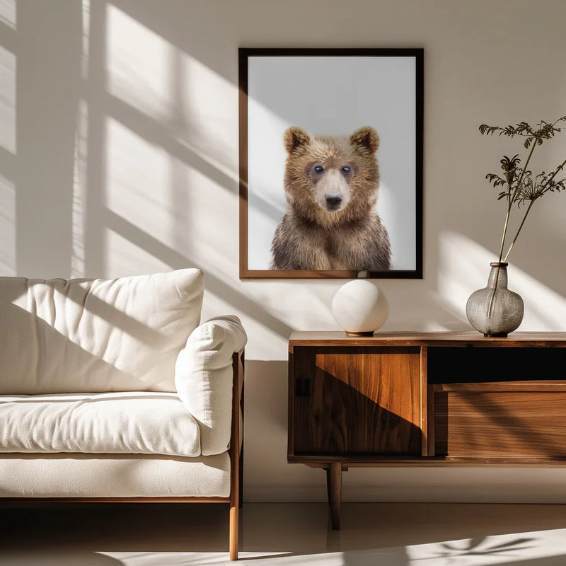 Baby Bear Framed Art Kathrin Pienaar | Home or Office Art