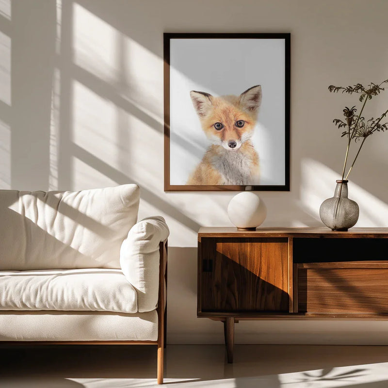 Baby Fox Framed Art Kathrin Pienaar | Home or Office Art
