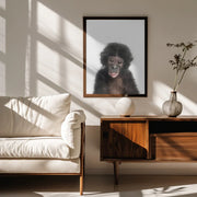 Baby Monkey Framed Art Kathrin Pienaar | Home or Office Art