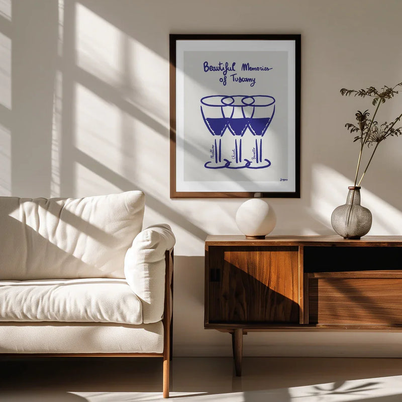 Il vino - Giulia Mora Framed Art | Home or Office Art