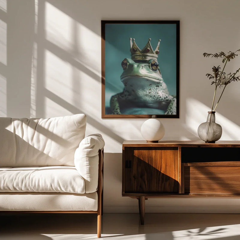 Kiss The Frog Framed Art Treechild | Home or Office Art