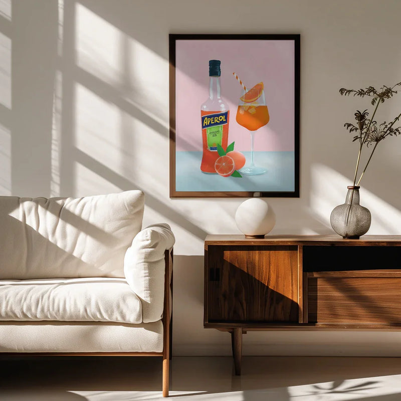 Aperol Spritz - Petra Lizde Framed Art | Home or Office Art