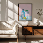 Gin Cocktail - Petra Lizde Framed Art | Home or Office Art