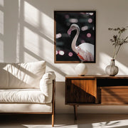 Disco Flamingo Framed Art Shot by Clint | Home or Office Art